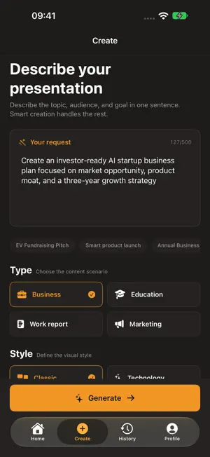 ChatPPT: AI Presentation screenshot 2