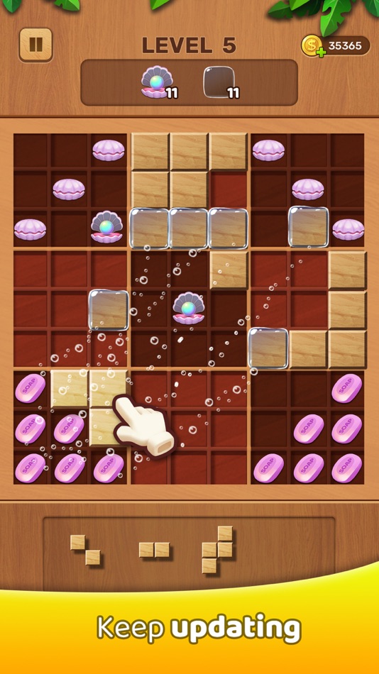 #7. Wood Block-Sudoku Puzzle Game (iOS) 由: Tenyoko Entertainment Inc