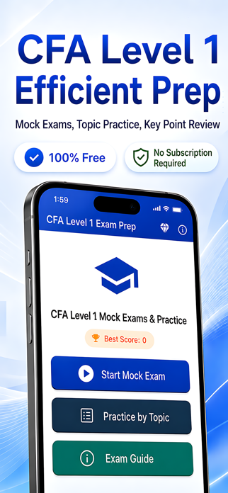 CFA Exam Helper Screenshot 1 of 4