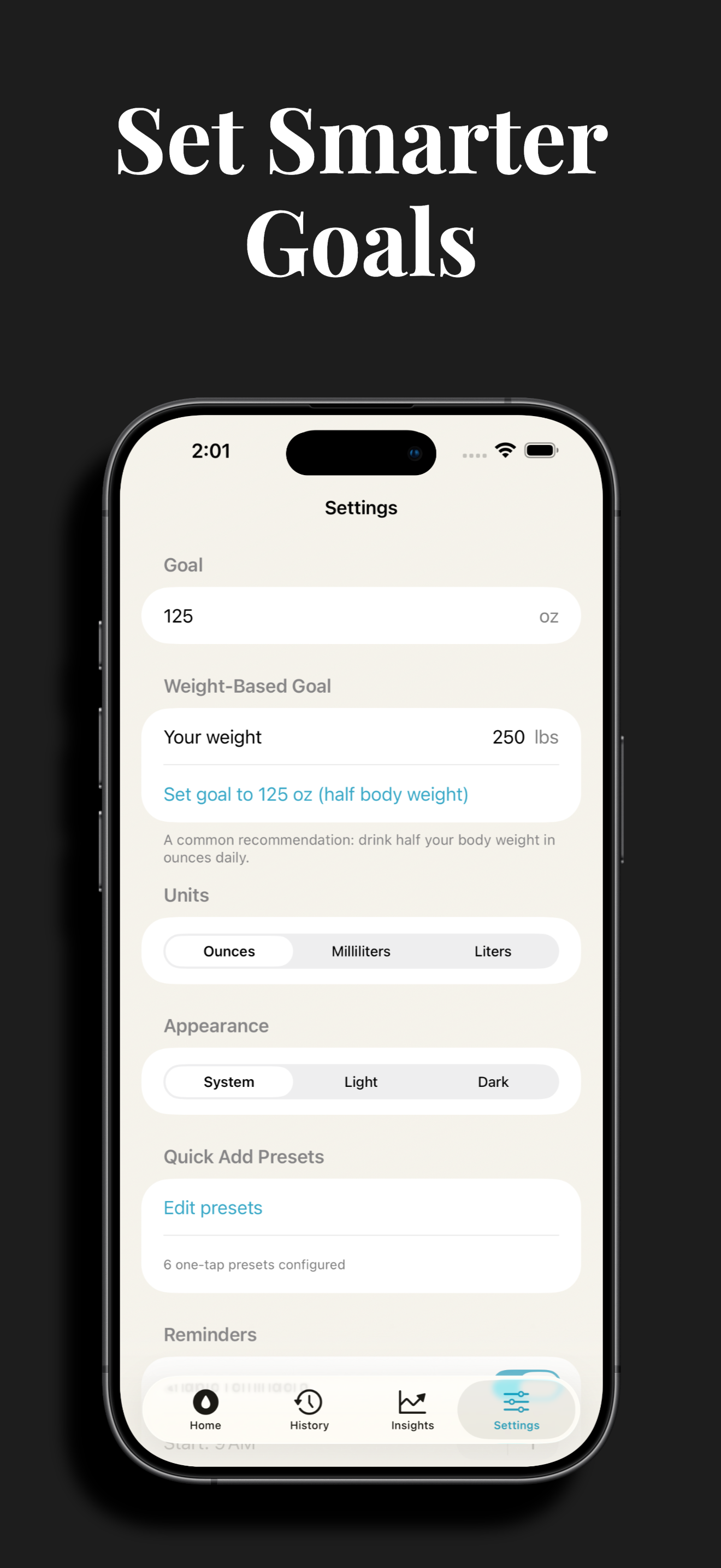 Vessel: Water Tracker