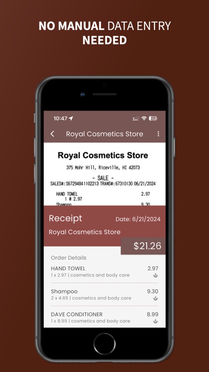Spending Tracker - Receiptix screenshot-4