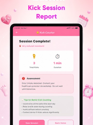 Pregnancy Baby Tracker iPad screenshot