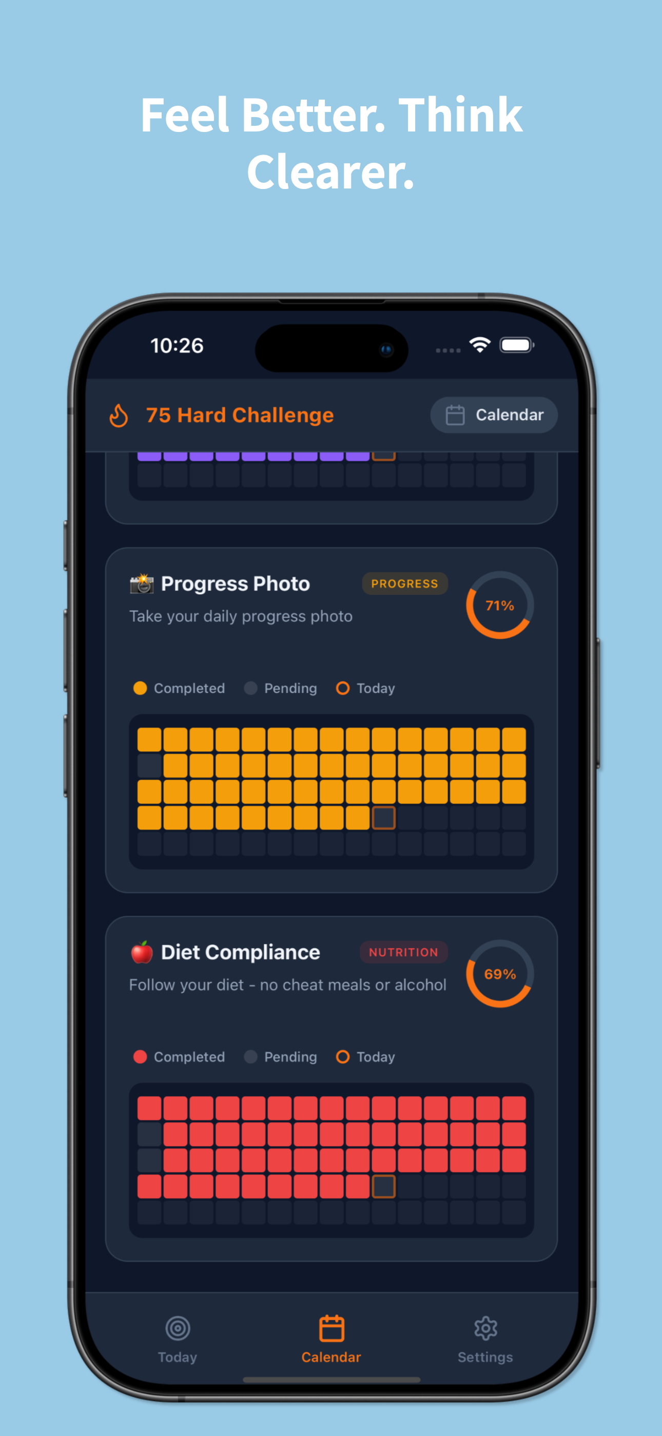 75 Hard Challenge - Tracker