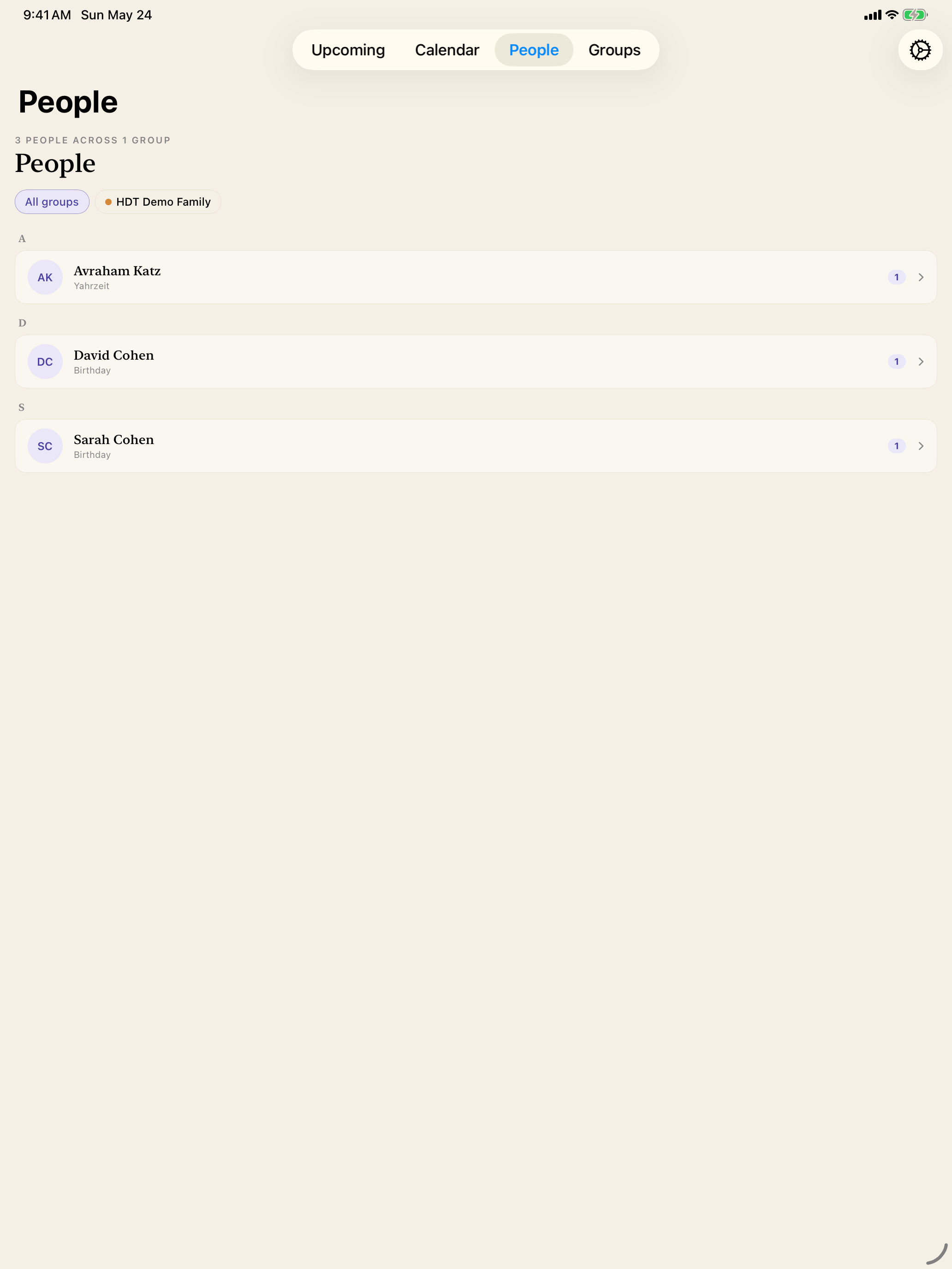 Hebrew Dates Tracker screenshot 10