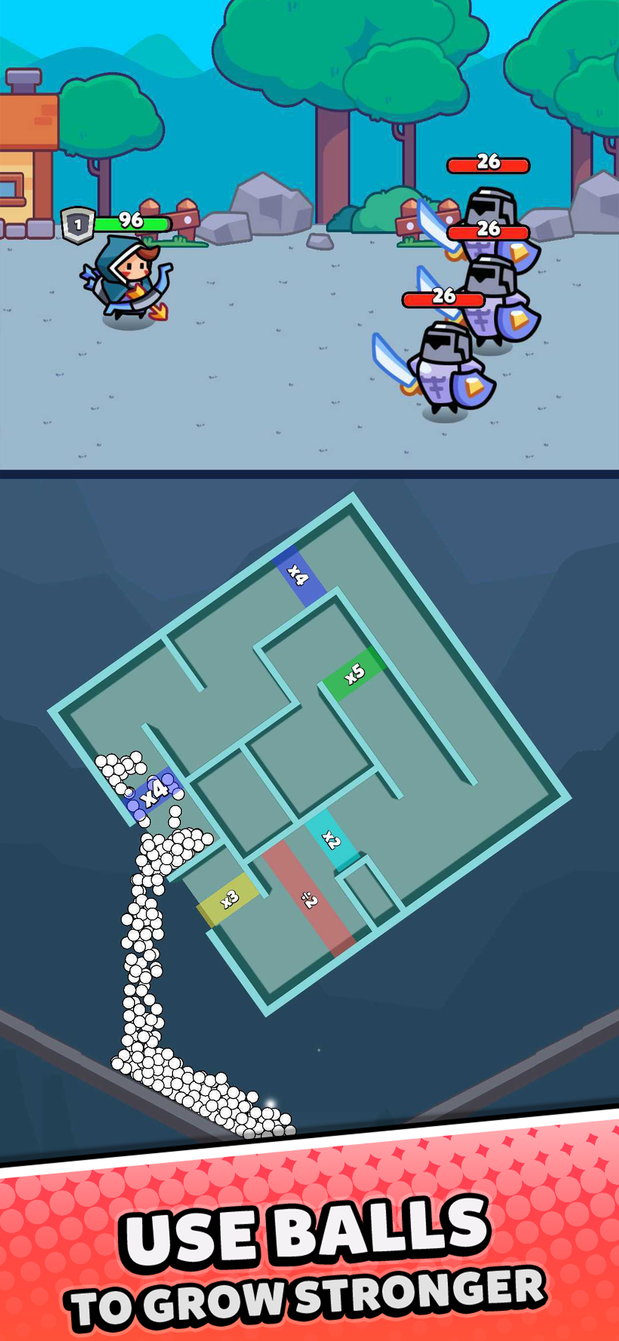 Spin Warriors:Survival Defence