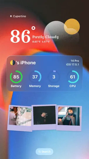 MD Widgets - Countdown Widget iPhone Ekran Görüntüsü 5