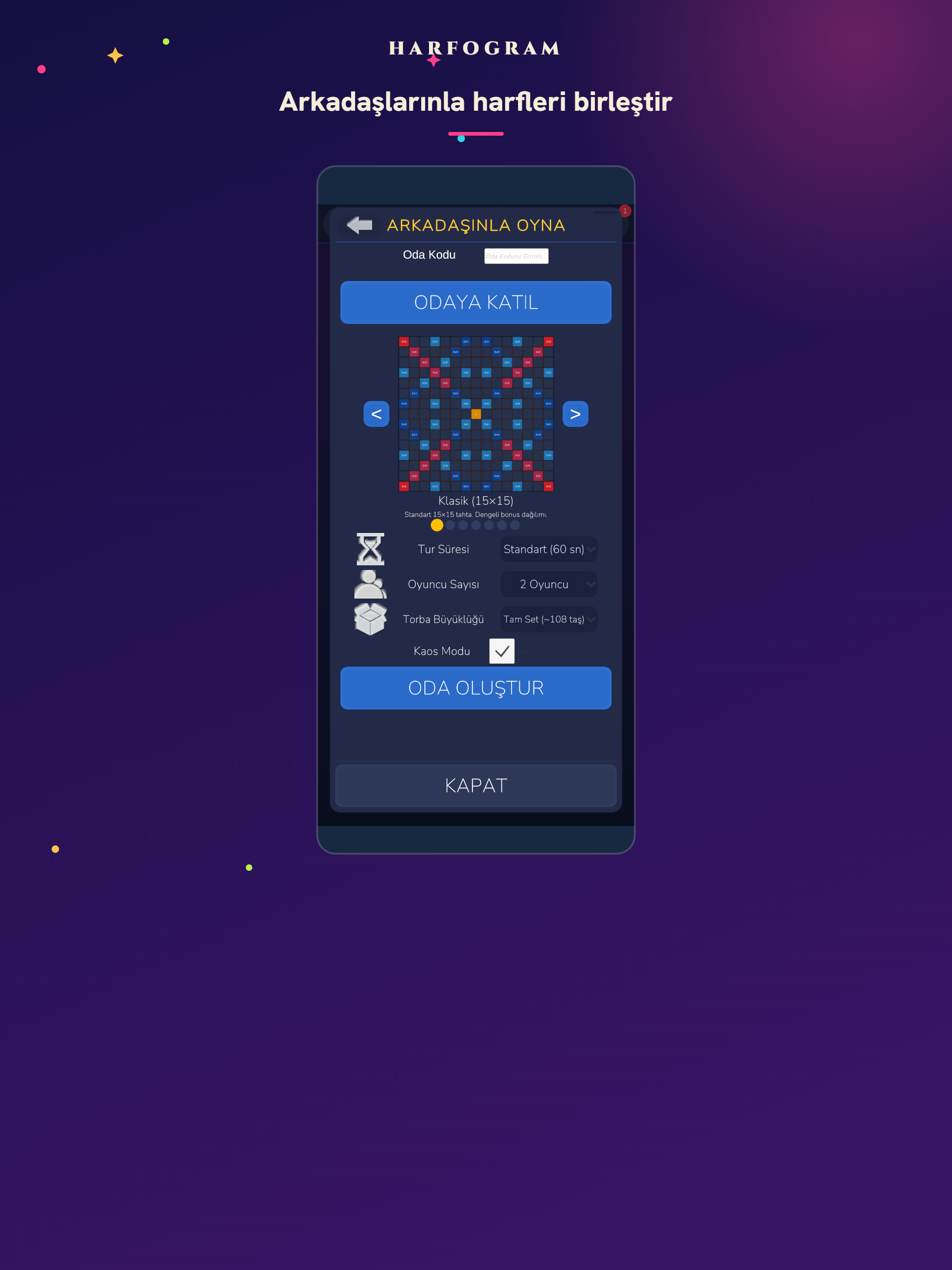 Harfogram: Word Game screenshot 6
