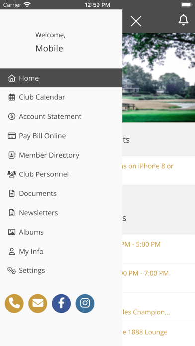 Richmond County Country Club Screenshot