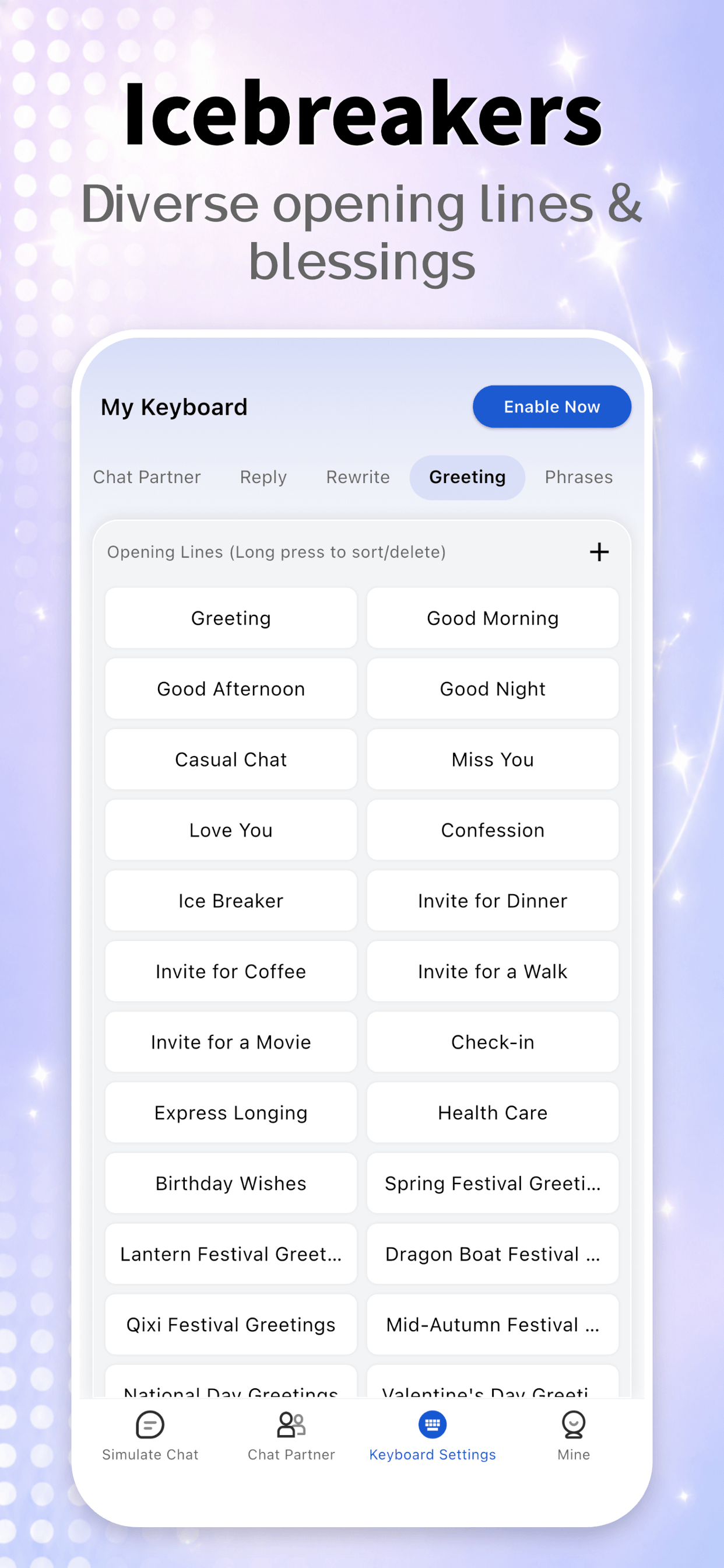 LoveTalk – Smart Chat Keyboard