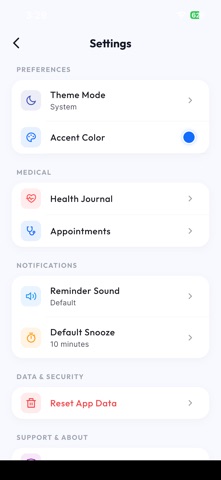 Pill Reminder Med Tracker Screenshot 7 of 7