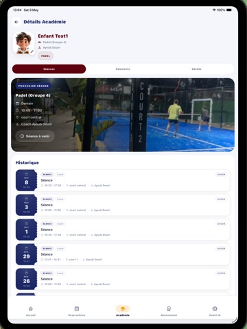 YOUPAD CLUB iPad screenshot
