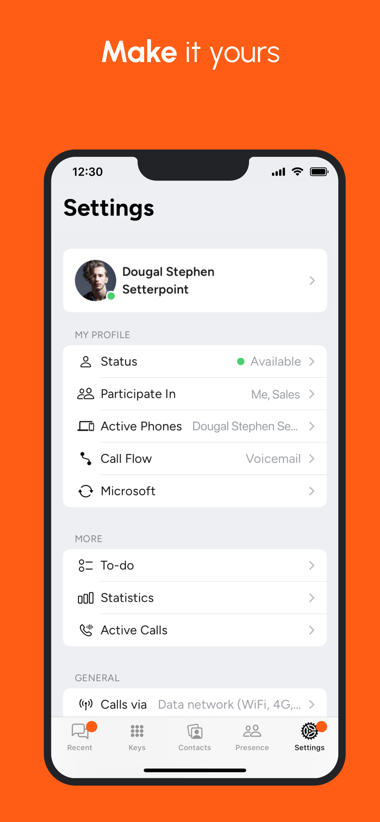 Xelion screenshot 6