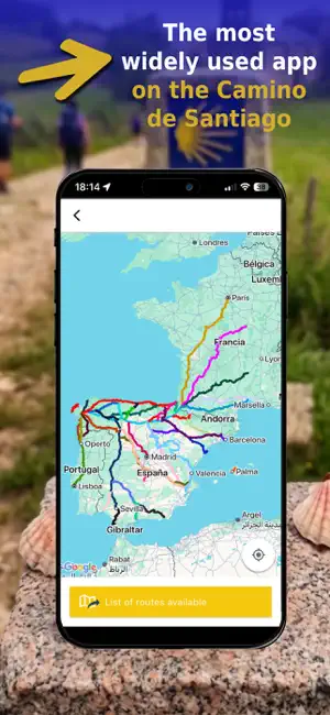 Buen Camino de Santiago App screenshot 1