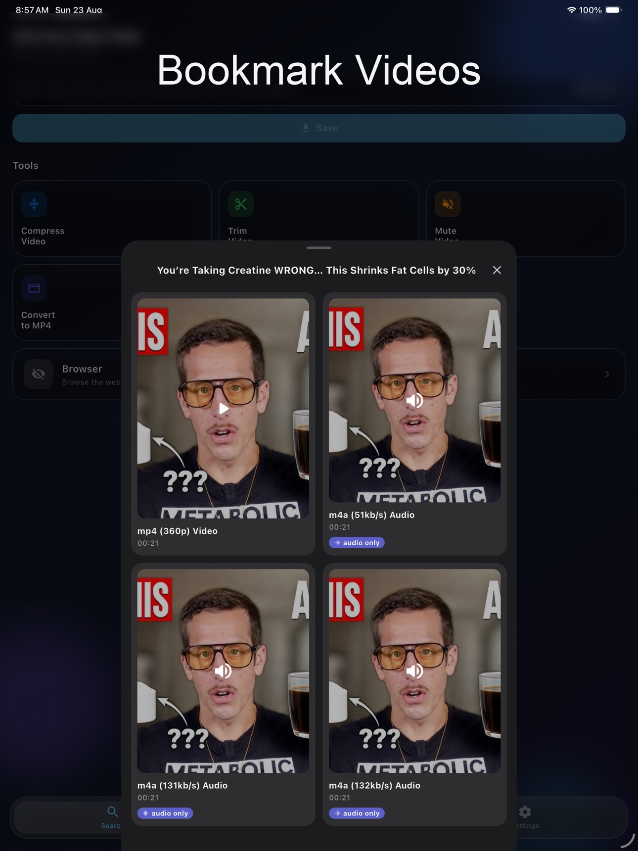 Screenshot 9 of All in One Video Tools