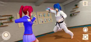 Anime Girl High School Student - Screenshot 2