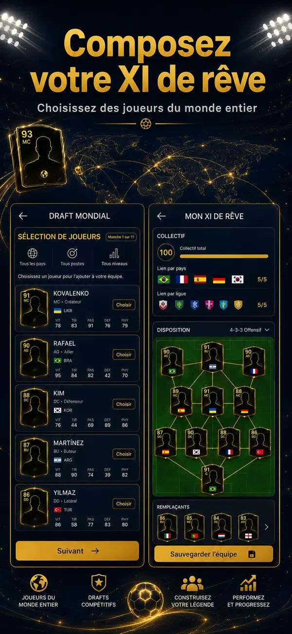 Screenshot #1 pour Draft Coupe Globale
