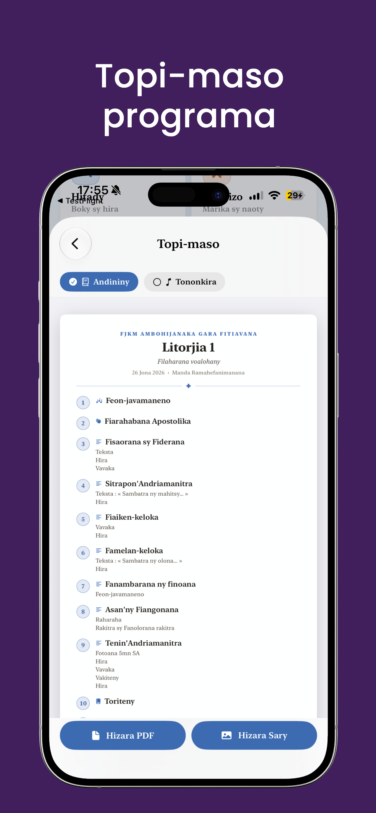 Baiboly Fihirana screenshot 7