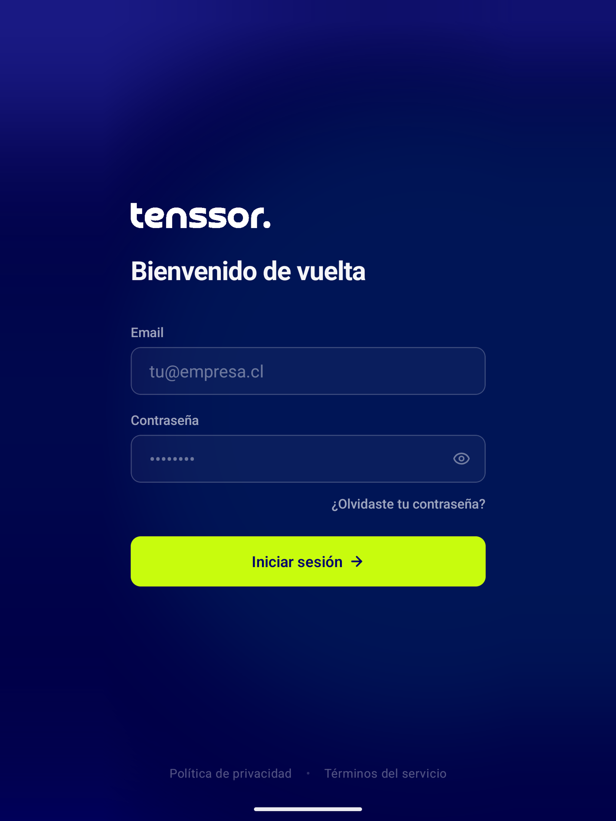Tenssor screenshot 5