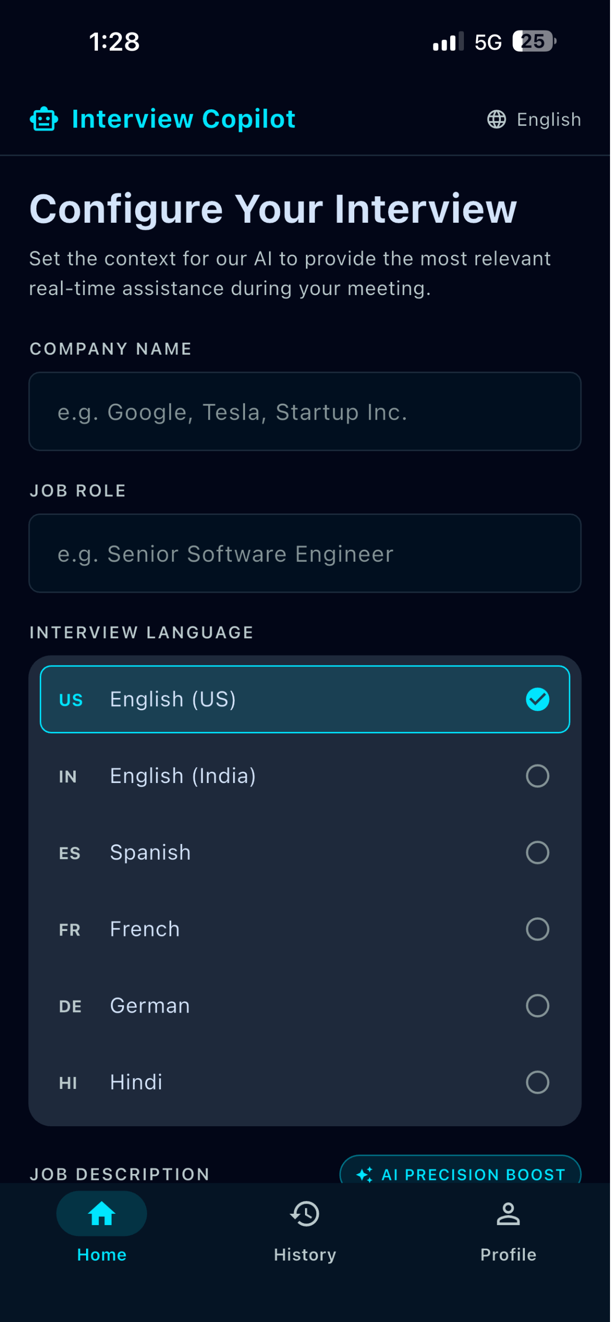 AI interview Copilot screenshot 3