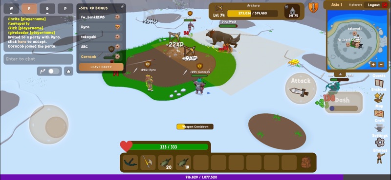 EmberQuest.io screenshot 1