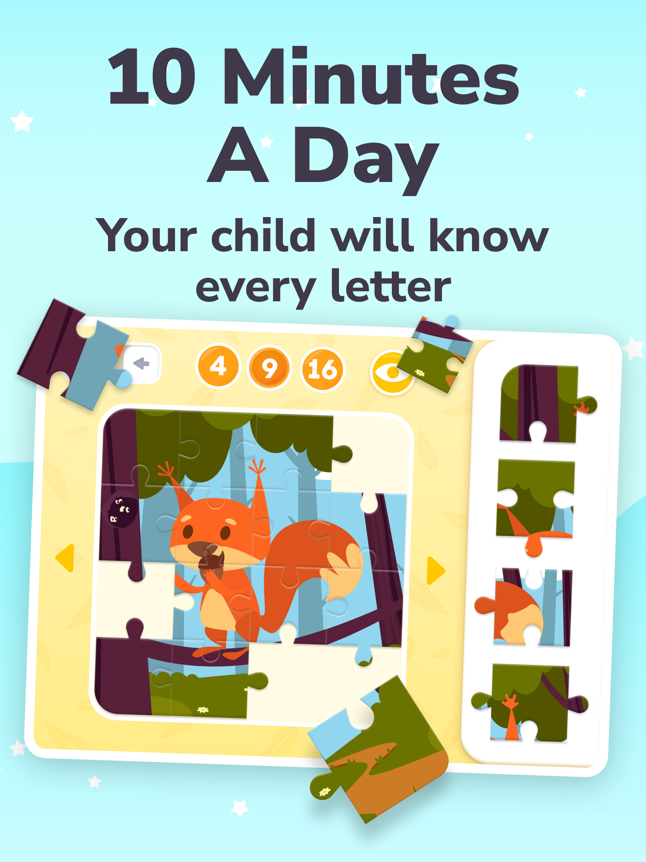 ABC Alphabet: Learning games