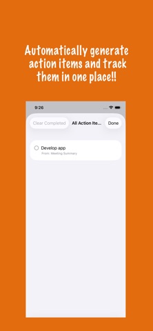 Sumrize: Meeting Notes & ToDos screenshot