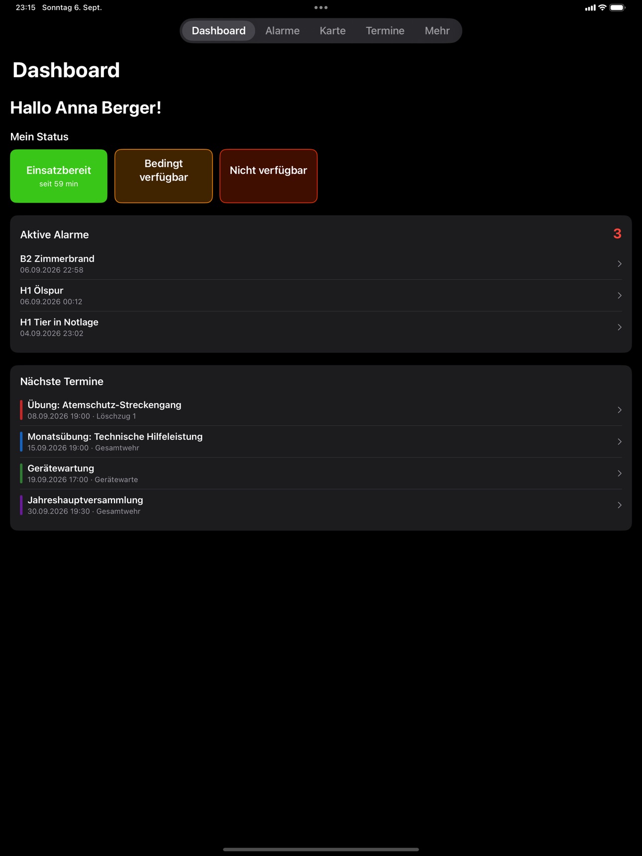 Screenshot 7 of AlarmPunkt