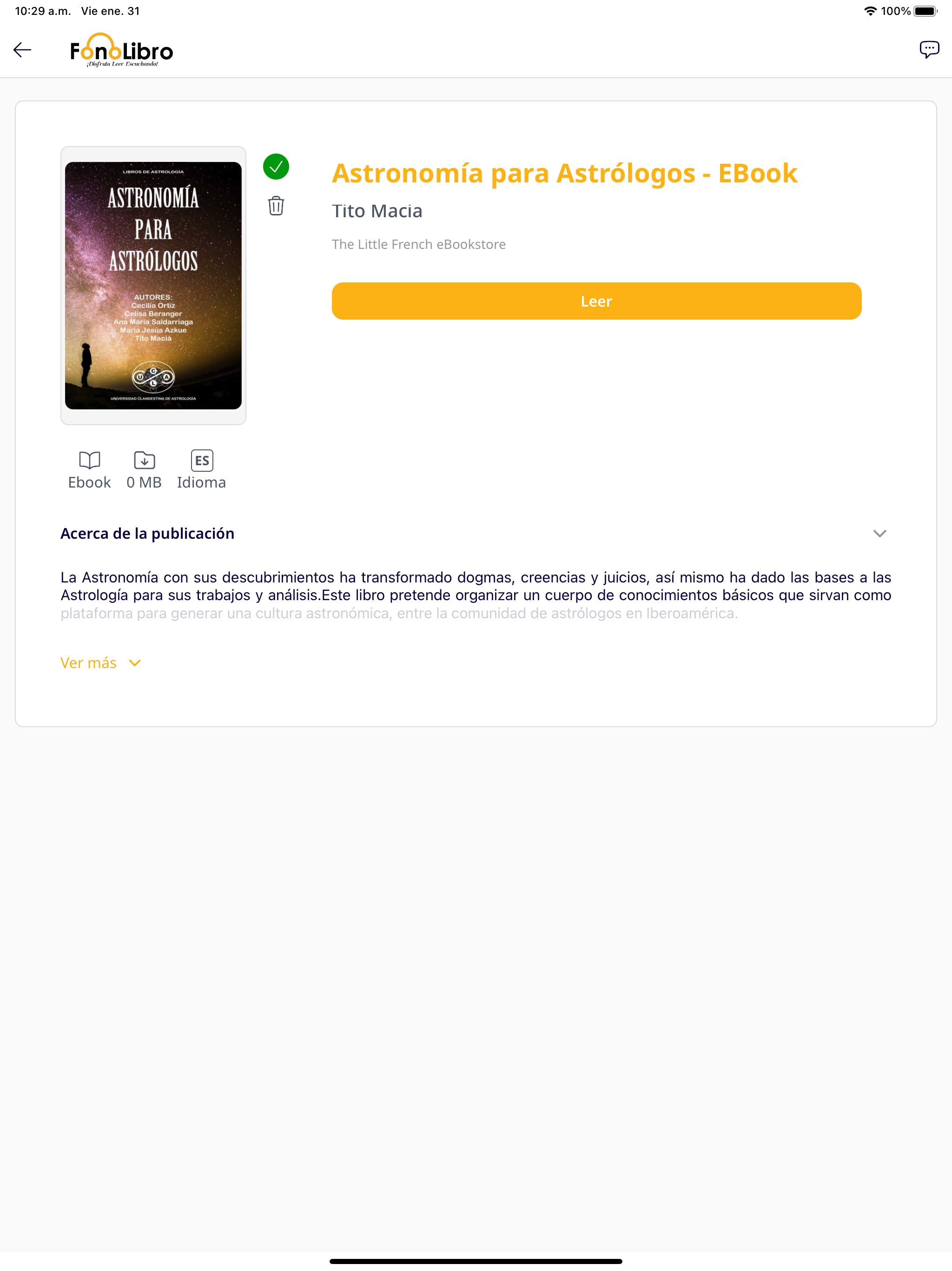 Fonolibro screenshot 7