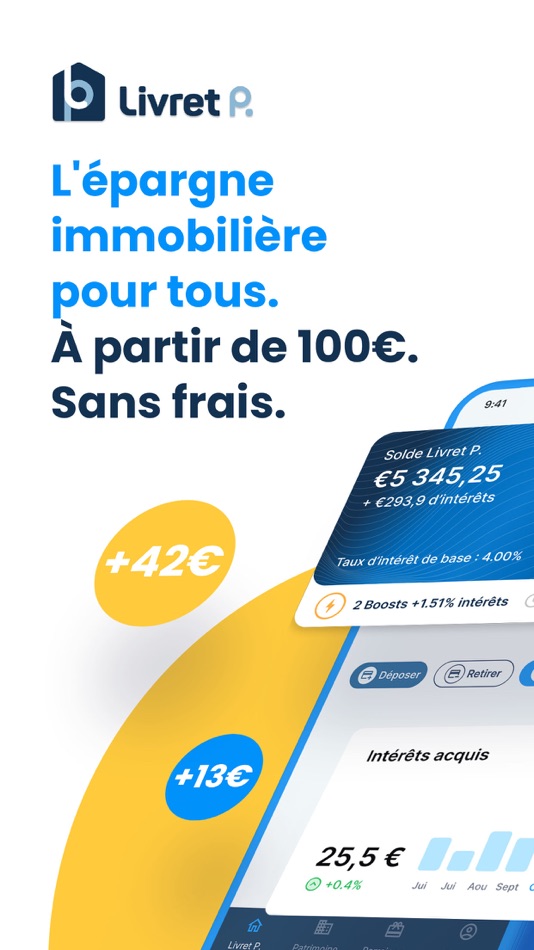 #1. Livret P. (iOS) By: Innovative Finance