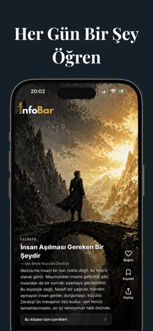 infoBar: Kitap Fikirleri screenshot 1
