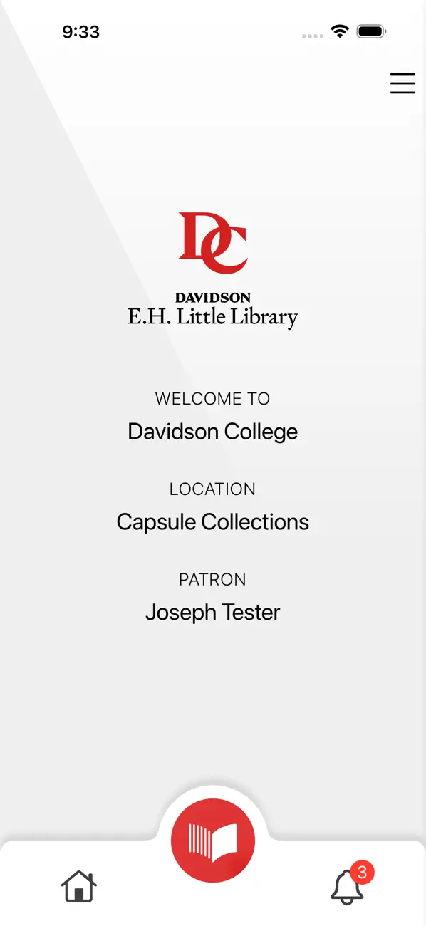 Screenshot #1 pour Davidson College Self Checkout