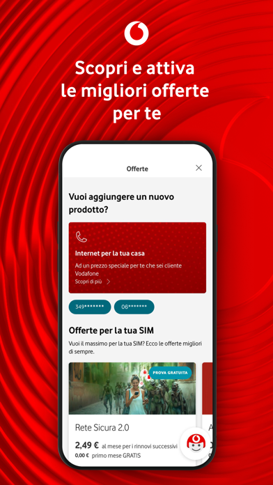 My Vodafone Italia Screenshot