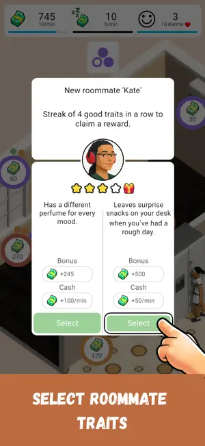 Good Roommates Life Simulator screenshot 2