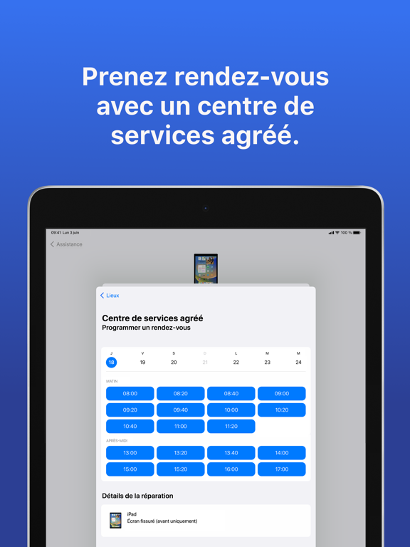 Screenshot #6 pour Assistance Apple