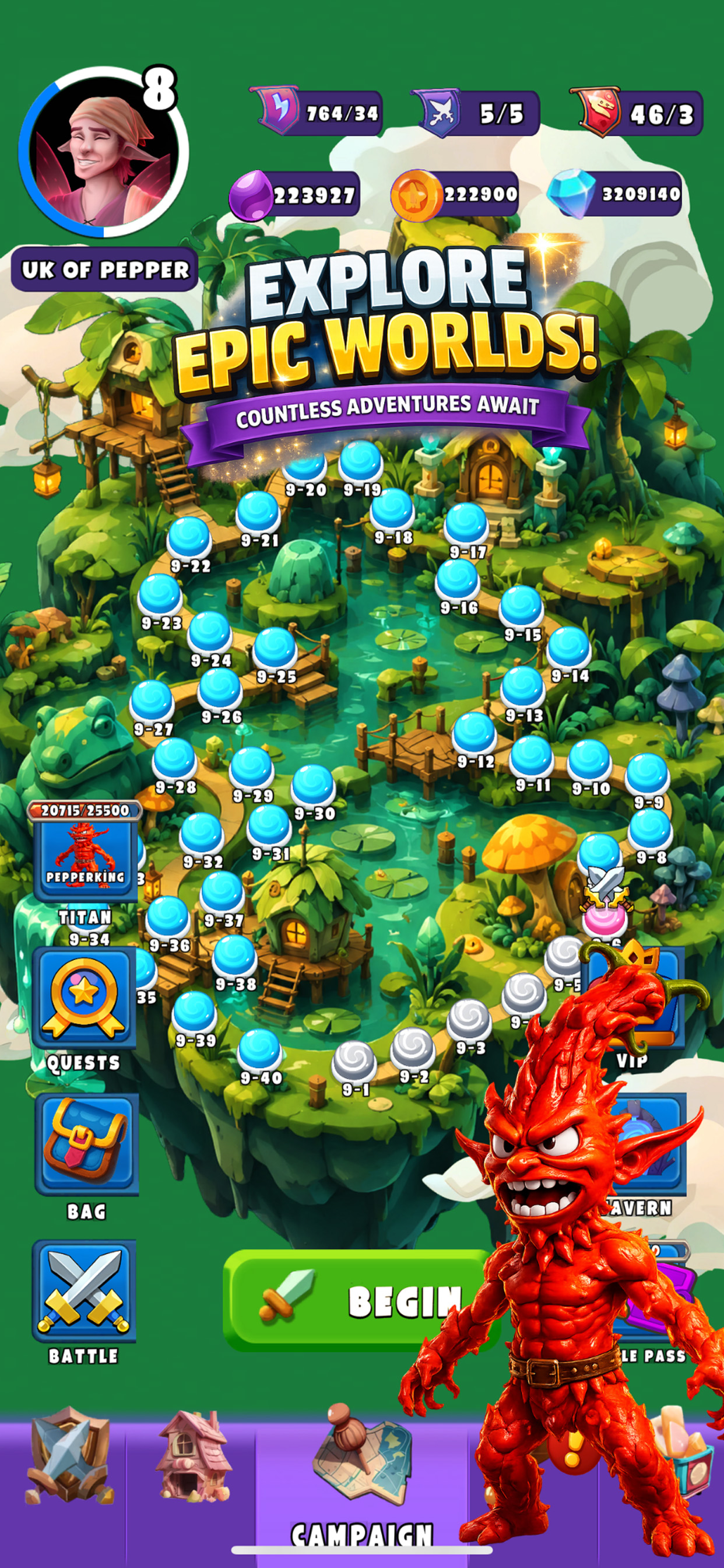 Clash Arena: Tap Battle PvP screenshot 5