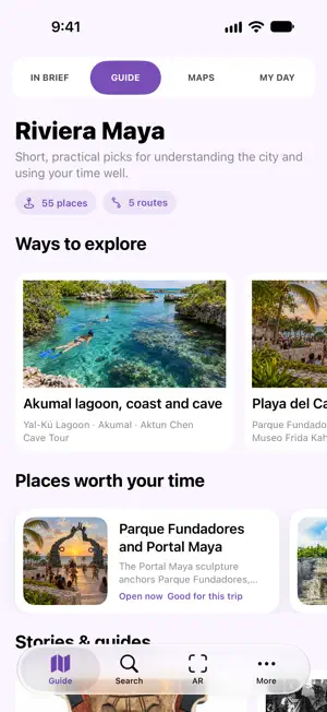Riviera Maya Travel Guide screenshot 1