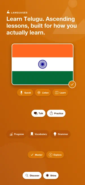 Learn Telugu - LingoRise screenshot 1