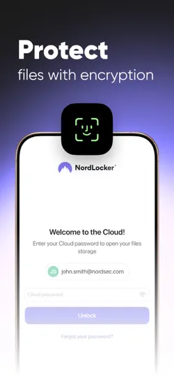 Screenshot von NordLocker: Private Cloud auf dem iPhone 3