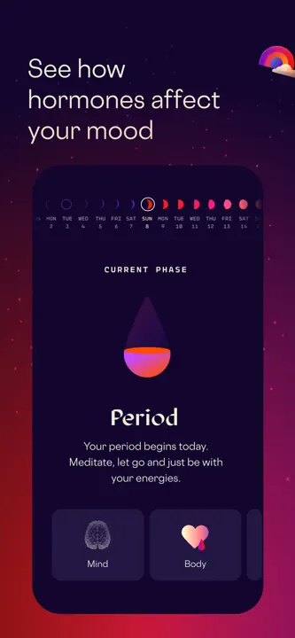 Stardust Period Tracker: Screenshot 5 von 10