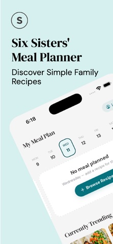 Six Sisters: Meal Planner Screenshot 1 of 8