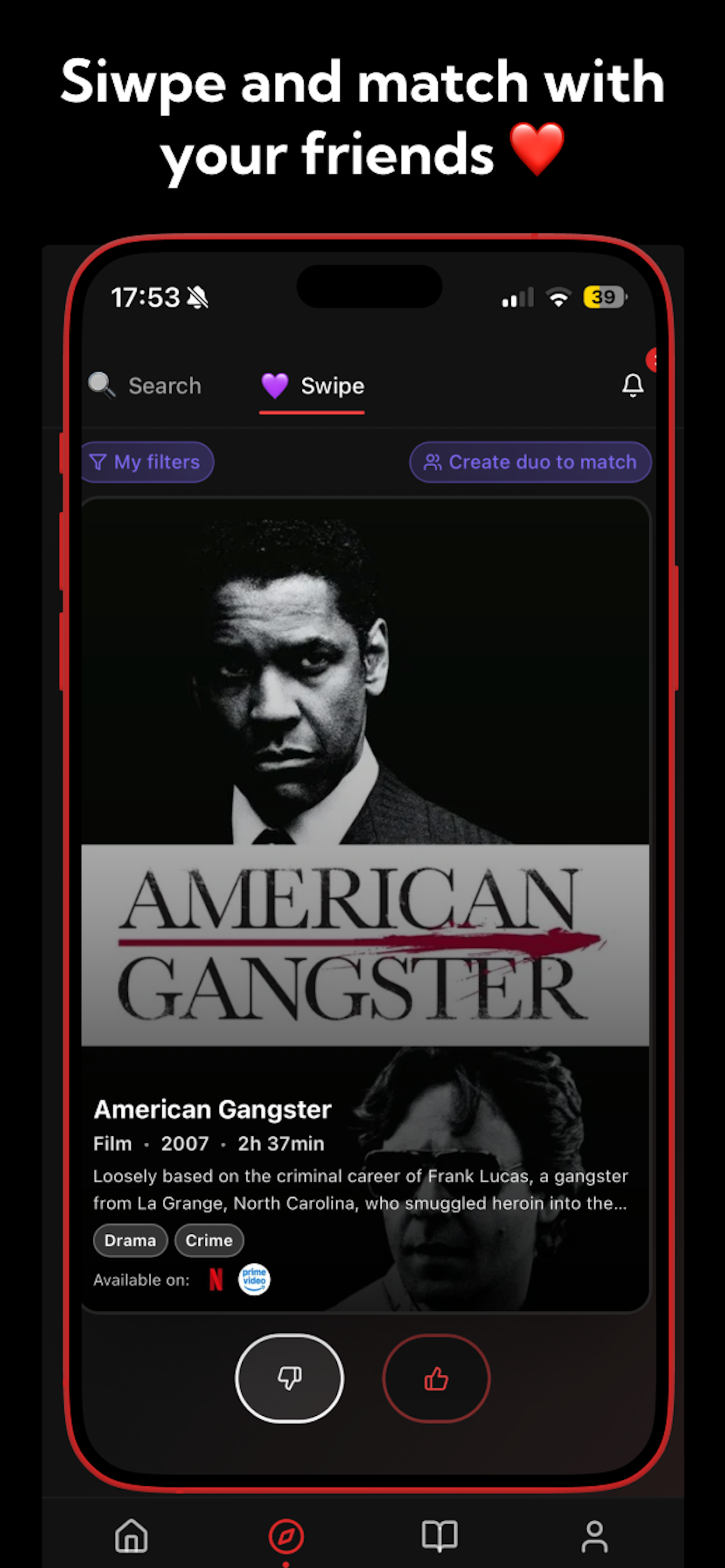 Match and Watch screenshot 2