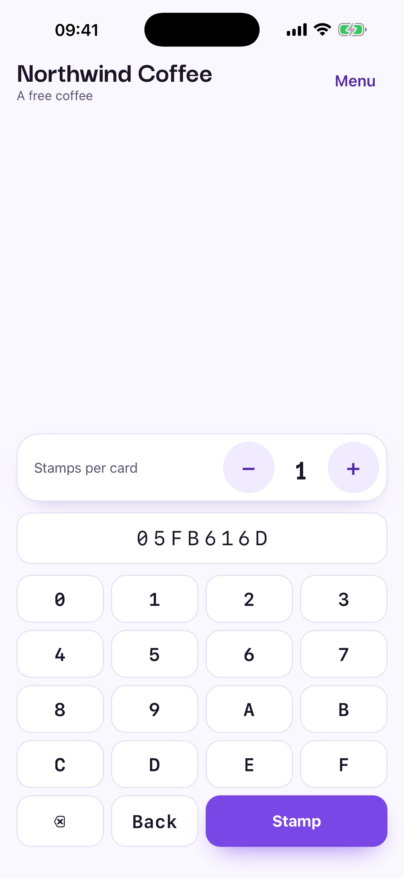 Screenshot 2 of VitalLoop Stamp Cards