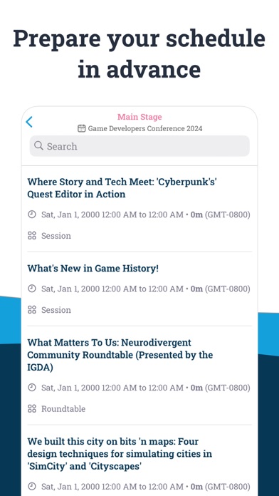 Game Developers Conf (GDC) Screenshot