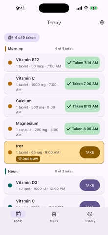 PillStamp: Pill Reminder Screenshot 1 of 6