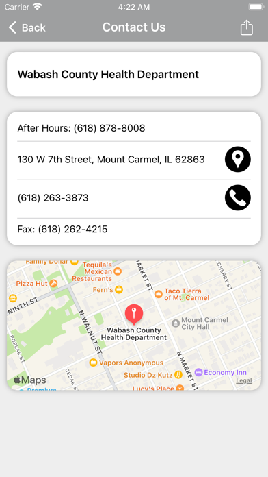 Wabash County Health IL Screenshot