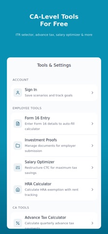 ApnaCA screenshot