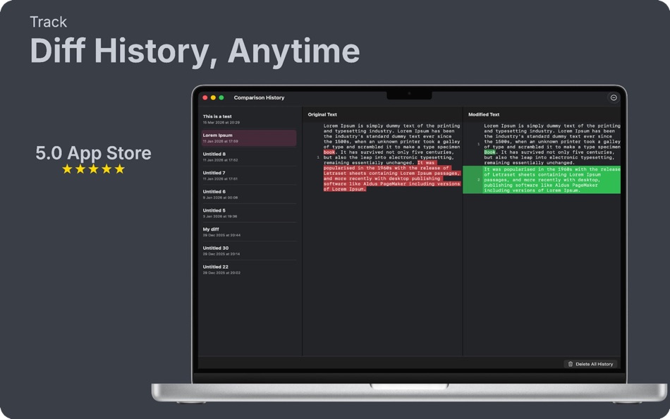 #3. Diff Diff (macOS) Av: Sofia Swidarowicz