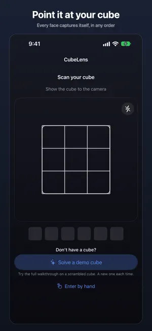 CubeLens: Scan. Learn. Solve. screenshot 1