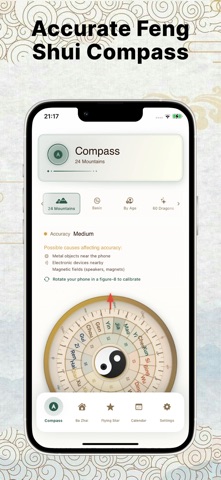 Feng Shui Compass: Luopan iPhone screenshot