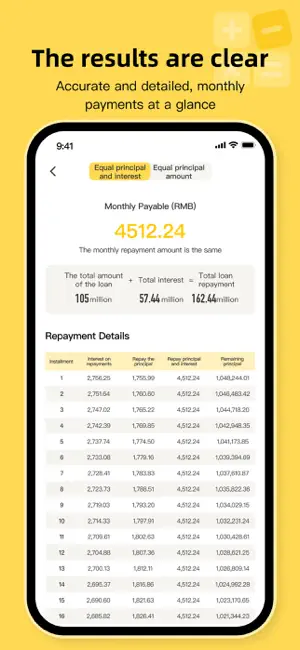 Loan Calculator:RefinanceRates screenshot 2
